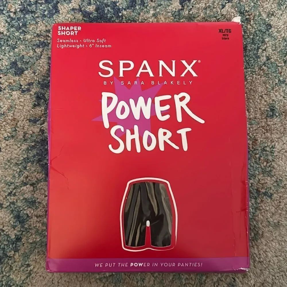 NWT Spanx Power Short Shaper Short- very black